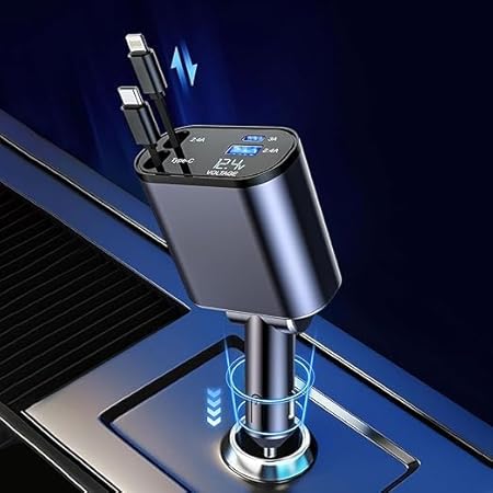 4 in 1 Car Phone Charger