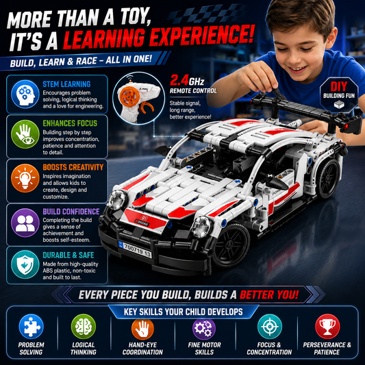 Building Block RC Car