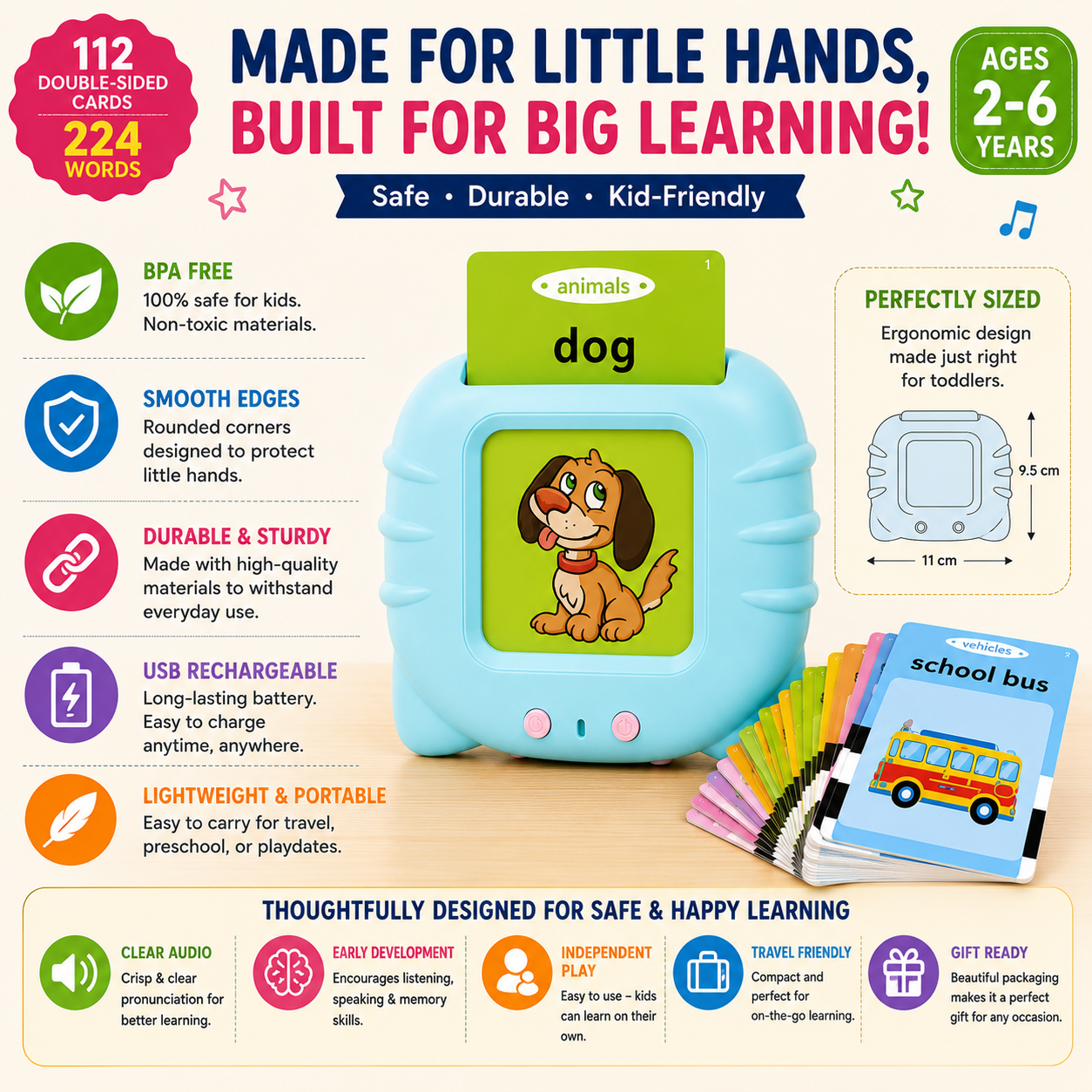 FirstWords™Flash Card Reader