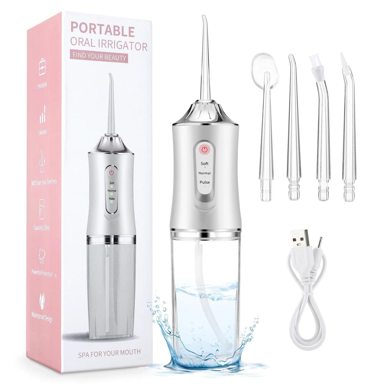 Portable Dental Water Flosser
