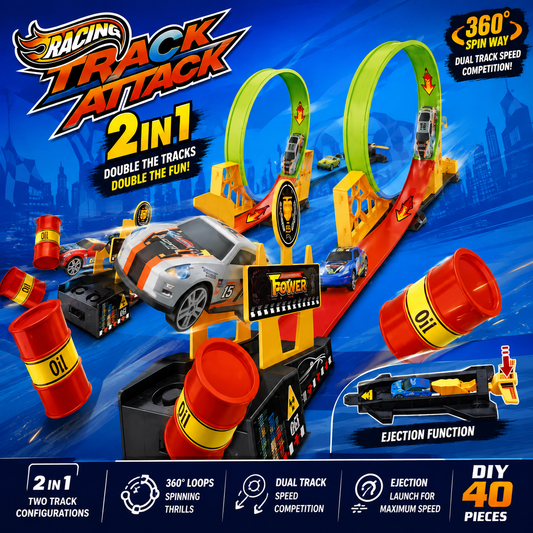 Racing Track Attack 2-in-1