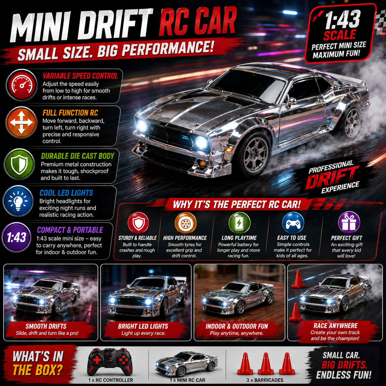 Mini Drift RC Car