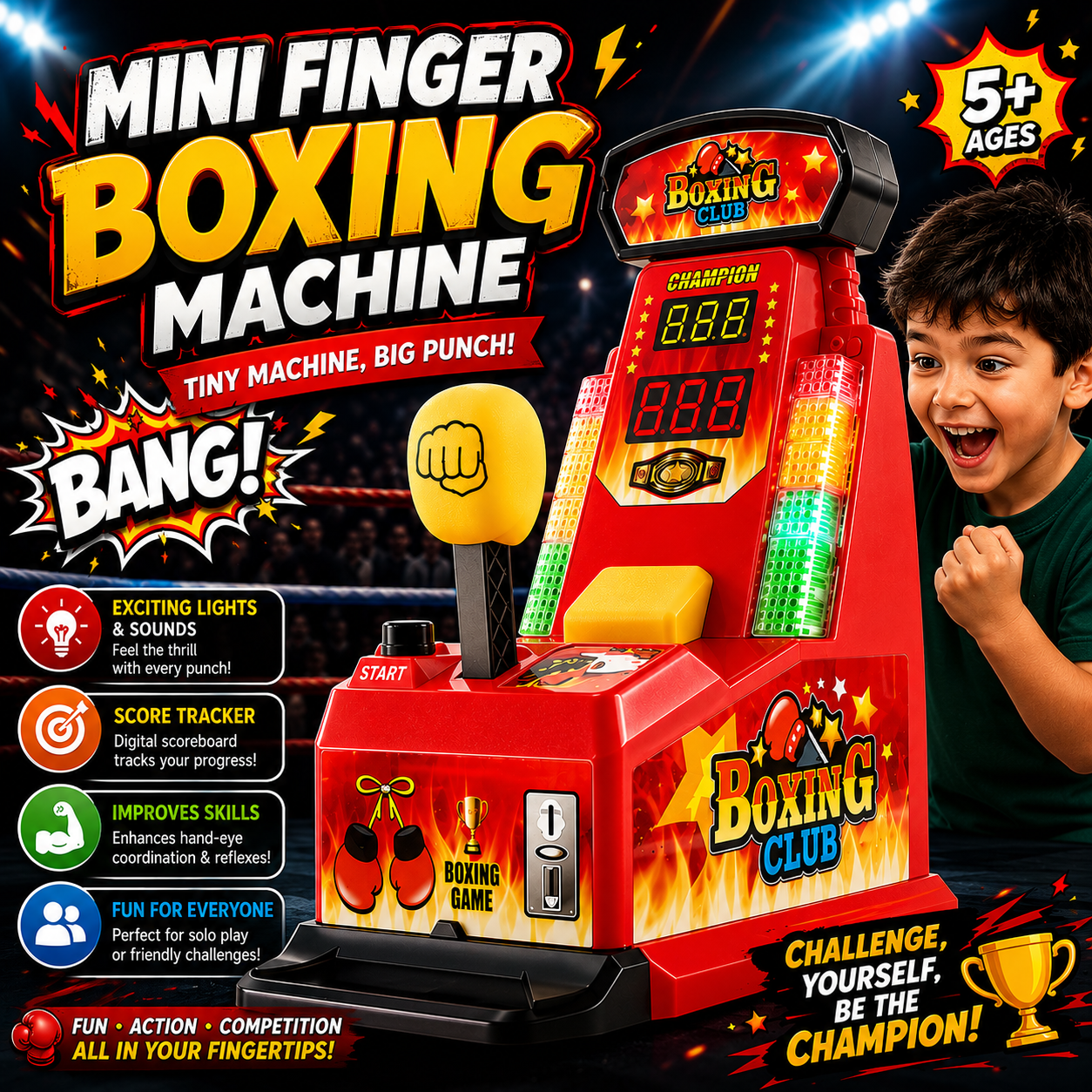 Mini Finger Boxing Machine