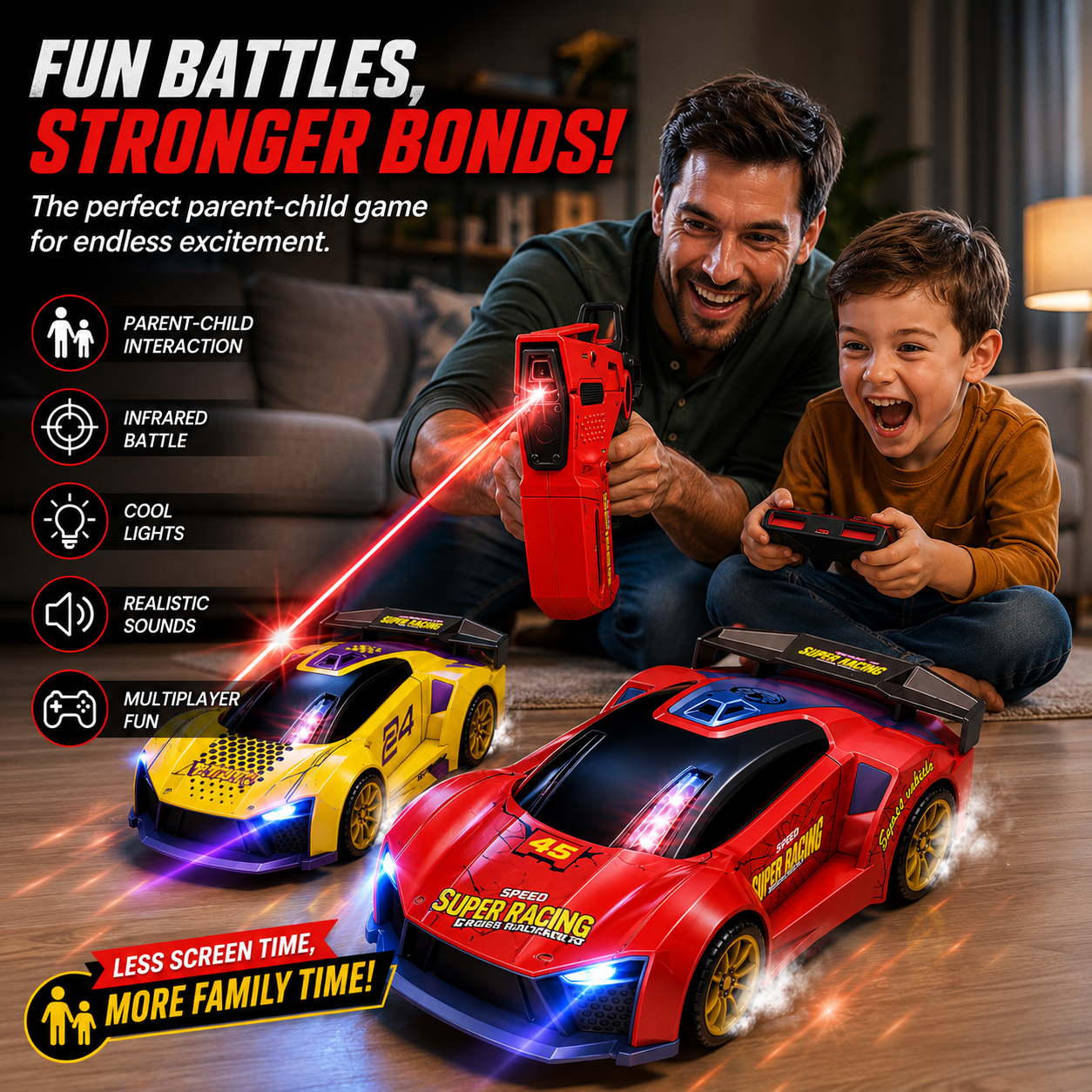 Infrared Battle RC Car