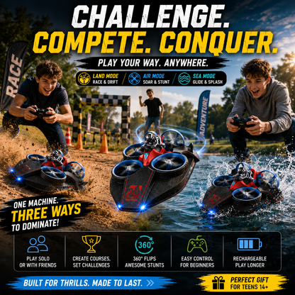 3 in 1 Hovercraft Drone