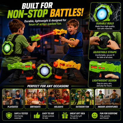 2 Player Laser Tag Set