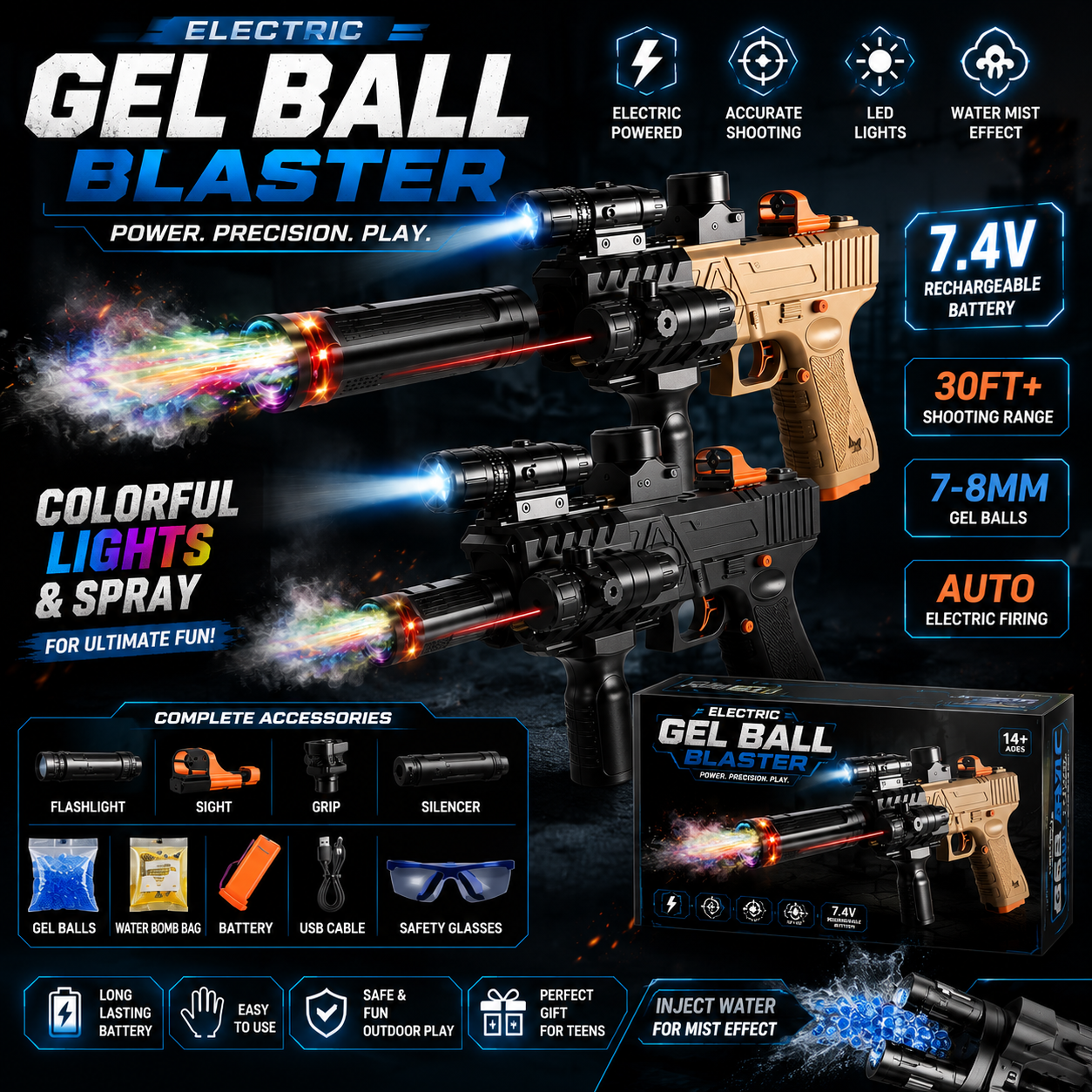 Electric Gel Ball Blaster