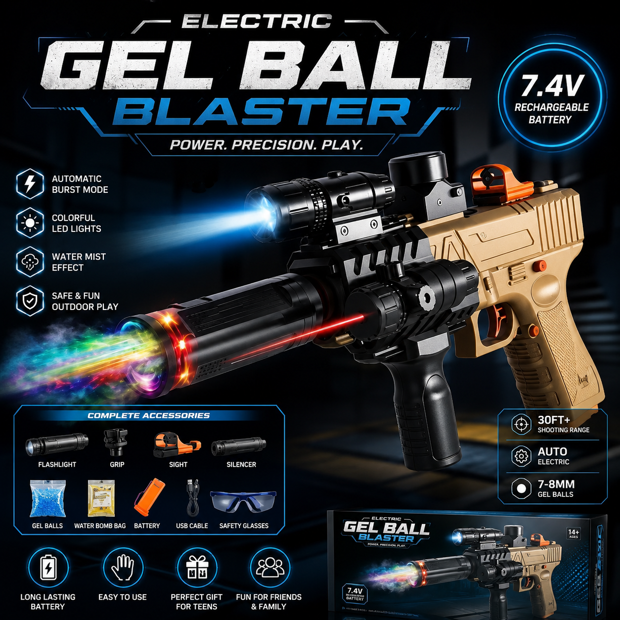 Electric Gel Ball Blaster