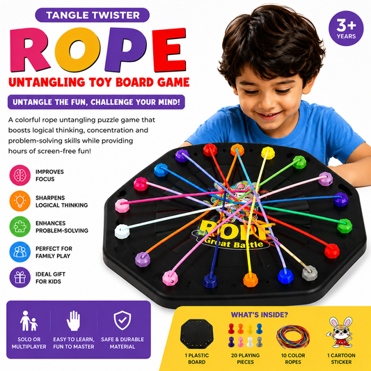 Rope Untangling Toy Board
