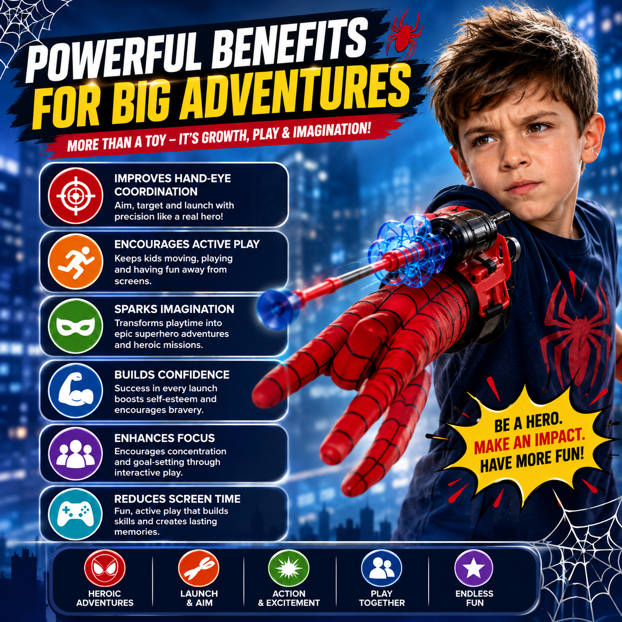 Spider Hero Wrist Transmitter