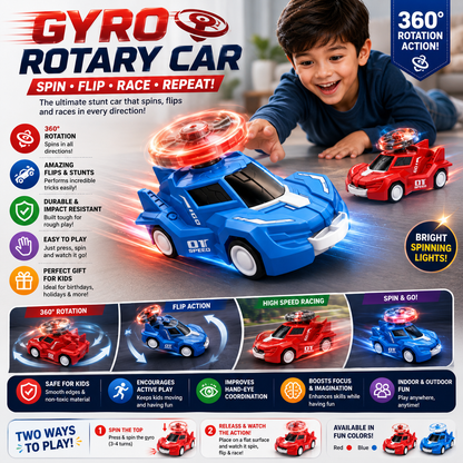 Gyro Rotary Car
