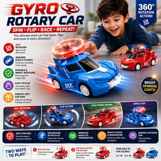 Gyro Rotary Car