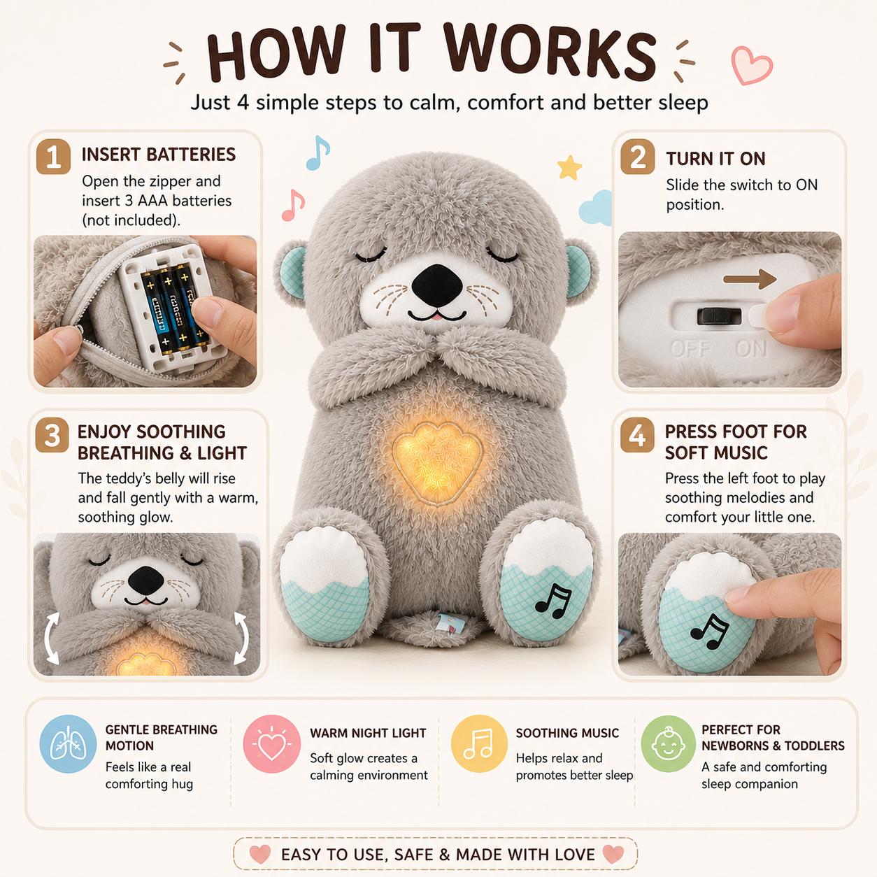 Breathing Teddy