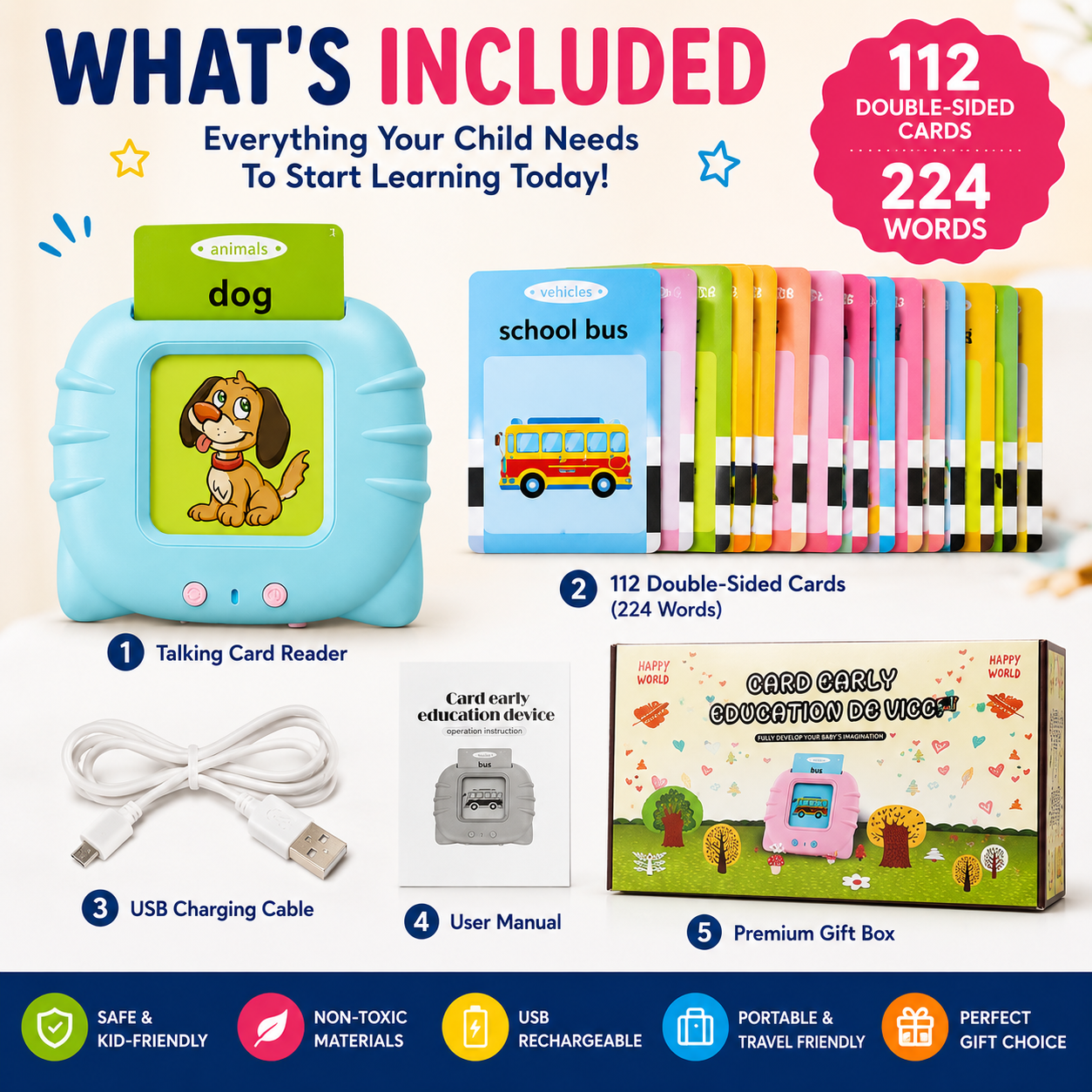 FirstWords™Flash Card Reader