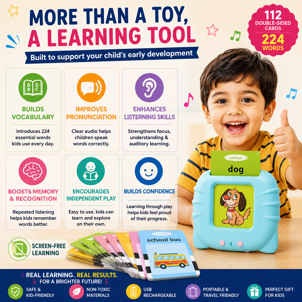 FirstWords™Flash Card Reader