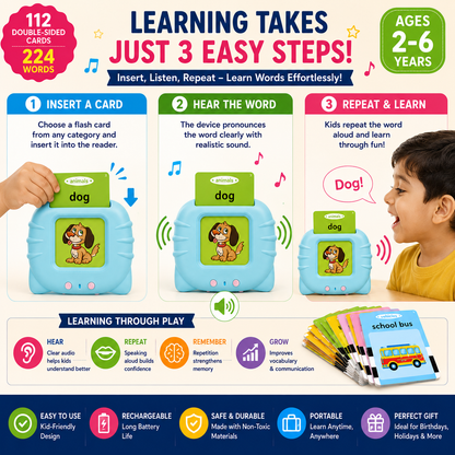 FirstWords™Flash Card Reader