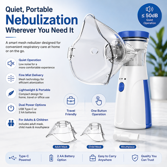 Portable Mesh Nebulizer