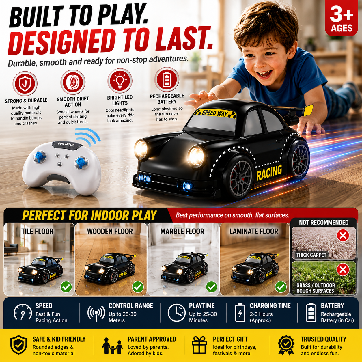 Multi Functional RC Car
