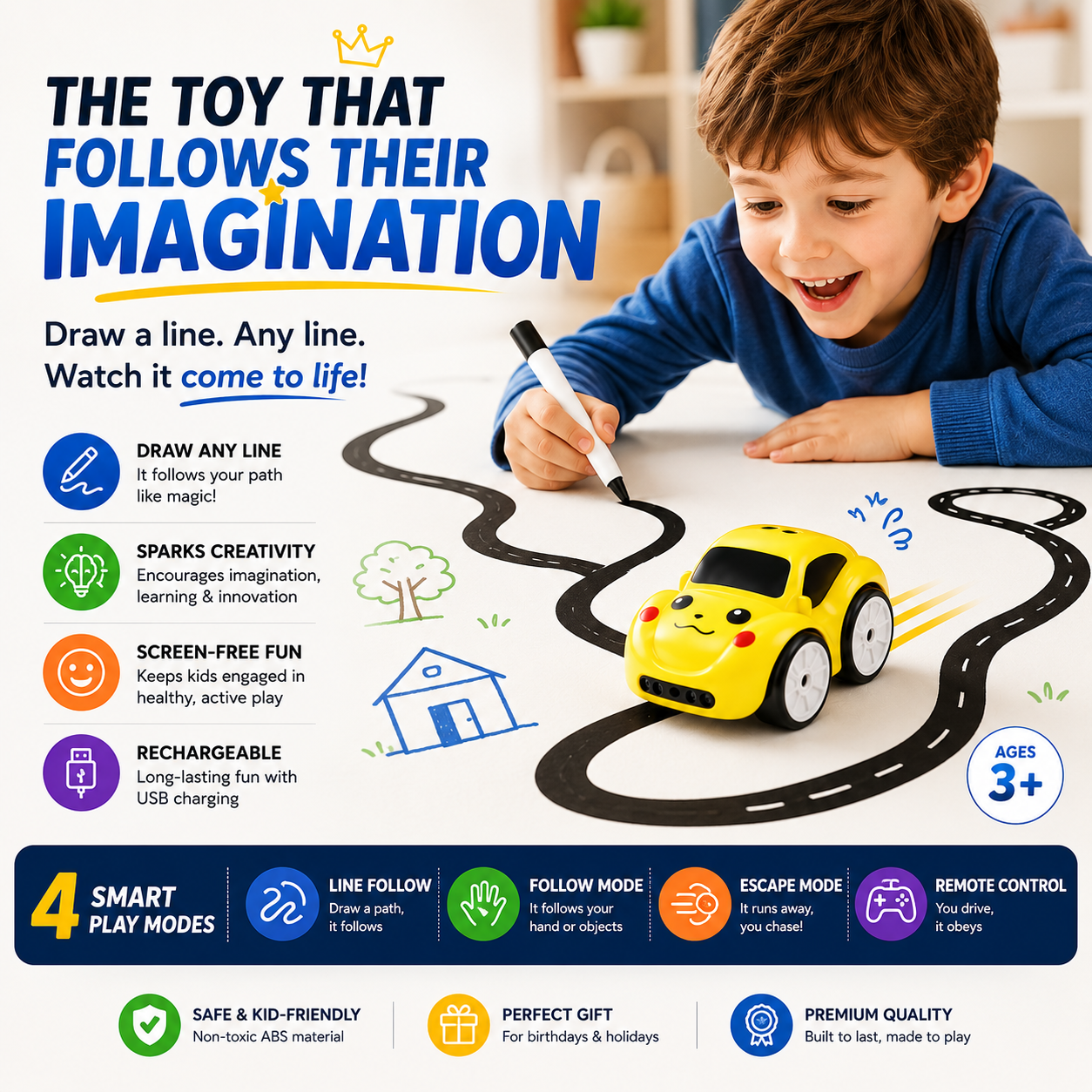 MagicPath™ Smart Mini Car