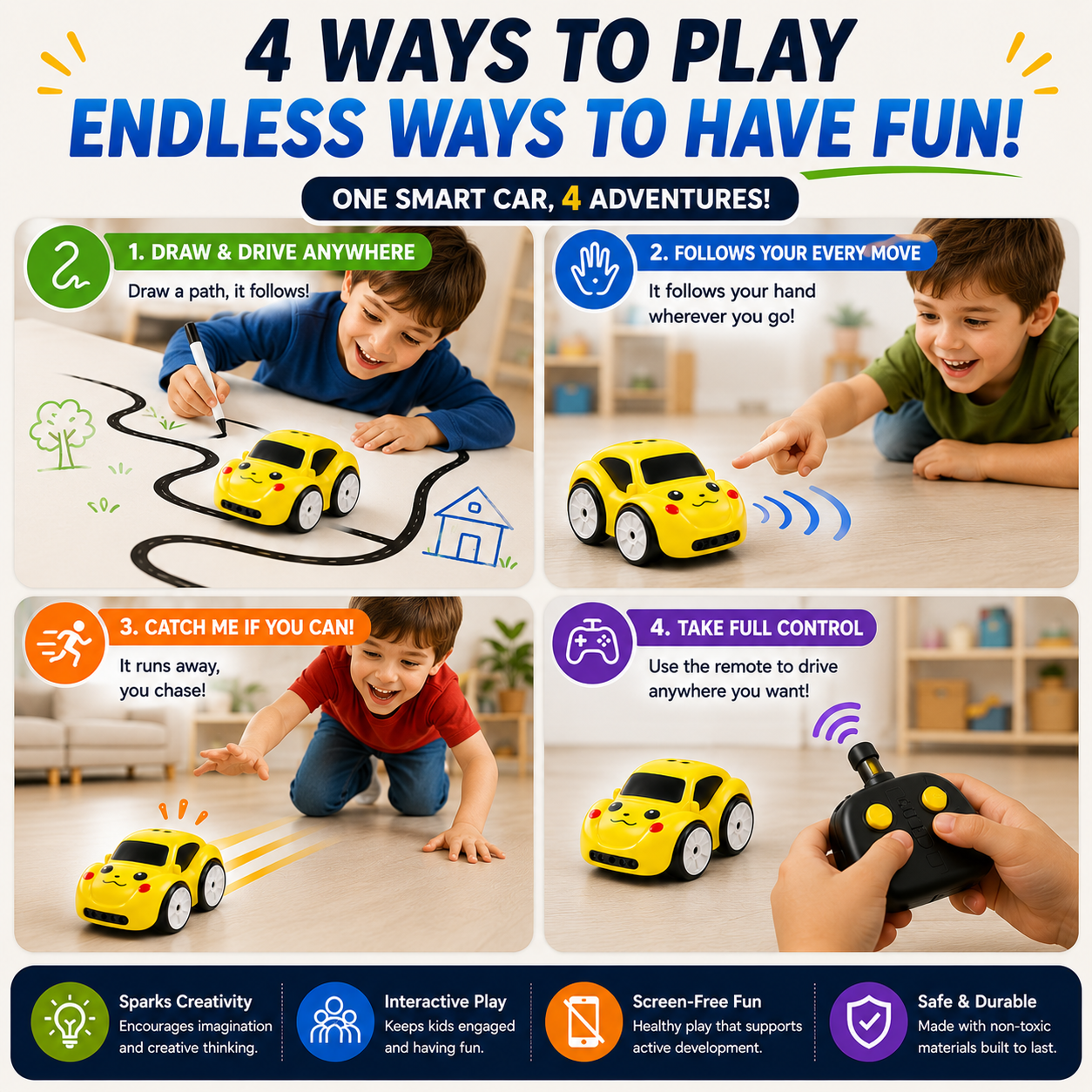 MagicPath™ Smart Mini Car