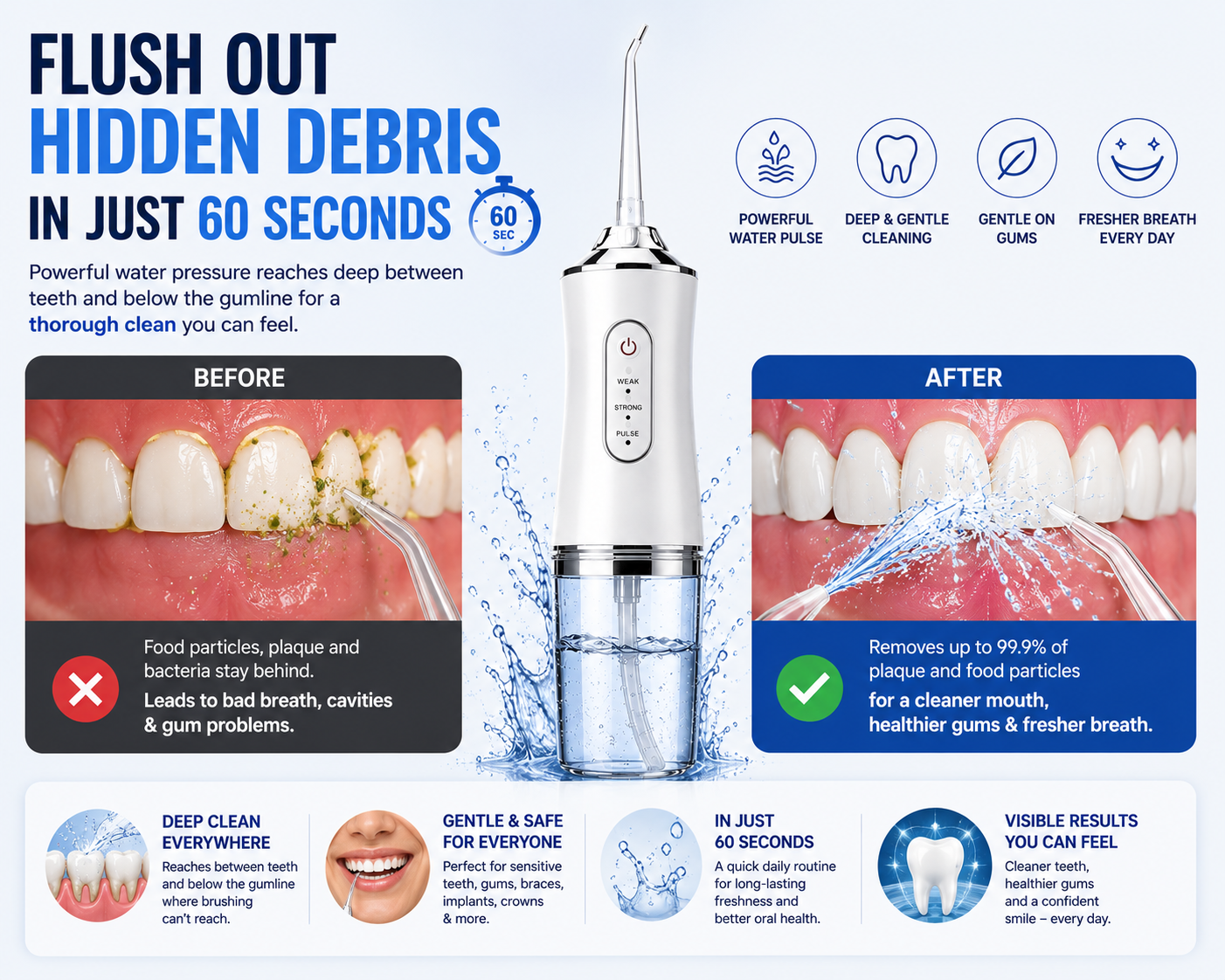 FreshJet™ Water Flosser