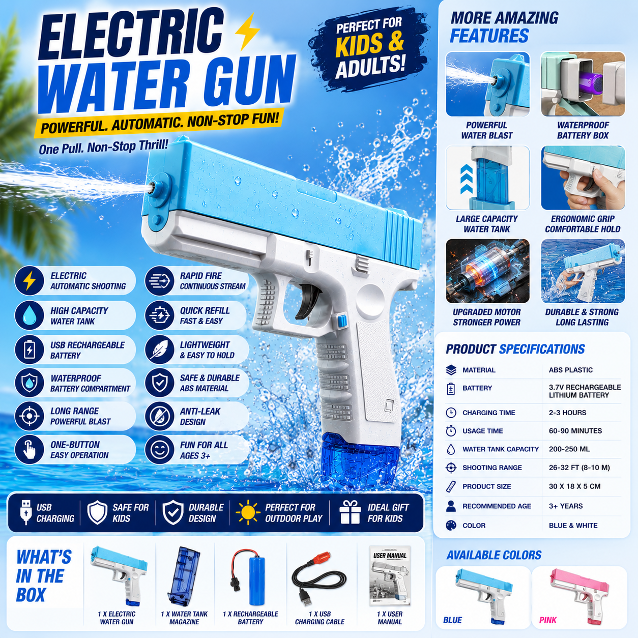 Electric Water Gun