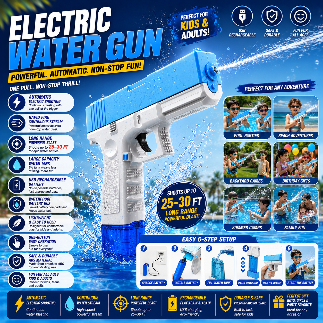 Electric Water Gun