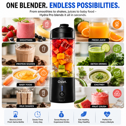 Oslet HydraPro Portable Blender