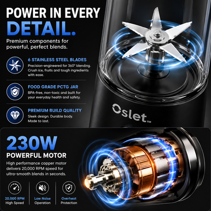 Oslet HydraPro Portable Blender