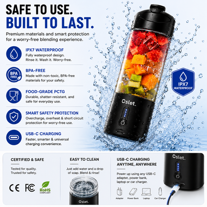 Oslet HydraPro Portable Blender
